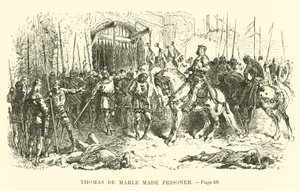 Thomas de Marle hecho prisionero de French School
