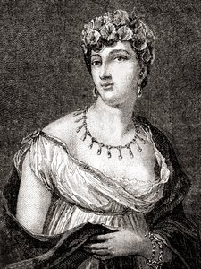 Thérèsa Cabarrus, Madame Tallien, de Histoire de la Revolution Française por Louis Blanc de French School