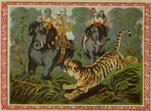 Caza de tigres de French School