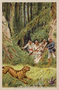Caza de tigres de French School