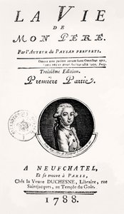 Portada de "La Vie de Mon Pere", 1788