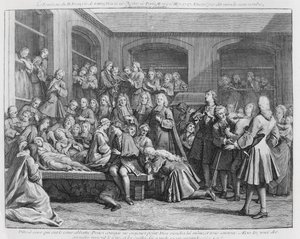 Tumba de François de Paris en Saint Medard de French School