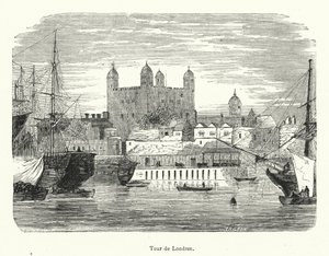 Torre de Londres (grabado) de French School