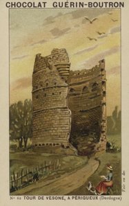 Torre de Vesone, en Périgueux, Dordoña de French School