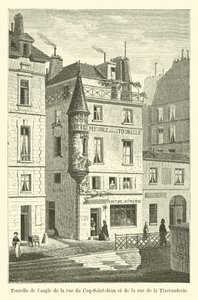Torre de la esquina de la calle del Coq-Saint-Jean y de la calle de la Tixeranderie de French School