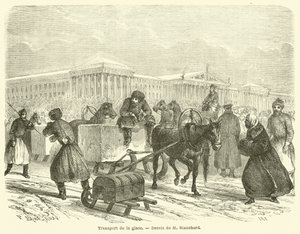 Transporte de hielo de French School