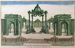 Arco de Enrejado ejecutado en Bellevue de French School