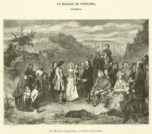 Un Matrimonio de puritanos de French School
