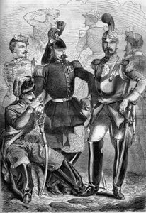Uniformes de la caballería francesa