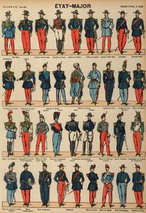 Uniformes del ejército francés de French School