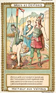 Vae Victis (Ay de los vencidos) de French School