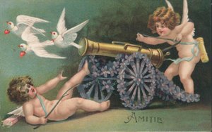 Cupido de San Valentín de French School