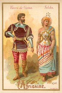 Vasco da Gama y Selika, de la ópera L