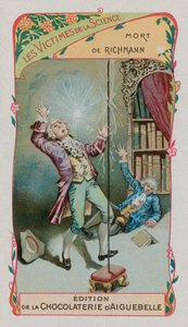 Víctimas de la Ciencia: La muerte de Georg Wilhelm Richmann, físico alemán (1711-1753)