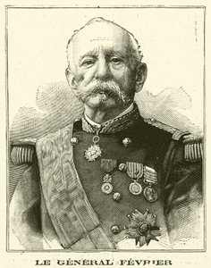 Victor Fevrier, general francés (grabado) de French School
