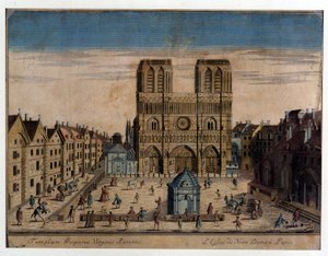 Vista de Notre Dame en París