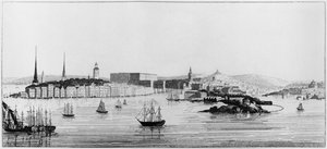 Vista de Estocolmo, 1841 de French School