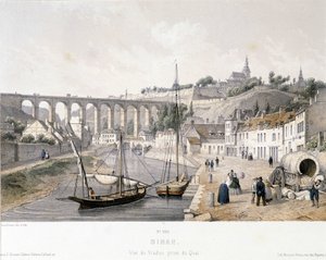 Vista del viaducto de Dinan (Côtes-d