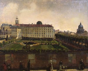 Vista del Institut National des Jeunes Sourds, París, c.1840 de French School