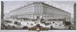 Vista de los Grandes Almacenes del Louvre, París, 1866