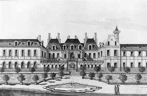 Vista del Hotel Soissons en París
