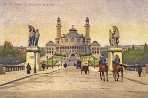 Vista del Trocadero y del Puente de Iena
