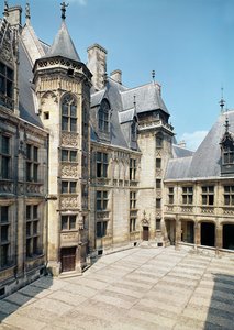 Vista del patio interior, 1443-51