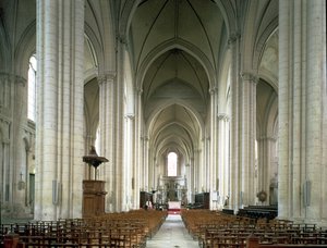 Vista de la nave, c.1162-80