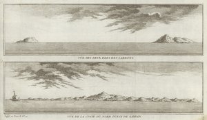 Vistas de las Islas Marianas y la costa noroeste de Saipán de French School