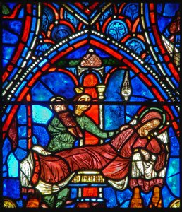 Historia de la Virgen María: su nacimiento de French School