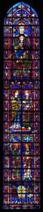 Virgen y Niño, la Visitación, la Anunciación y figuras de donantes de French School