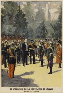 Visita del Presidente francés Félix Faure a Rusia, 1897 de French School