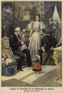 Visita del presidente francés Félix Faure a Rusia, 1897 de French School