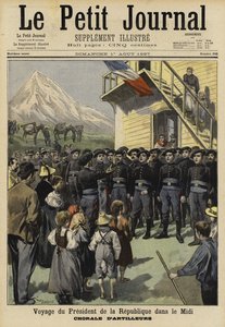 Visita del Presidente francés Félix Faure al Midi, 1897