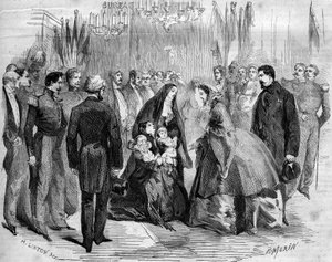 Visita de Napoleón III y la Emperatriz Eugenia a Chauny (Aisne, 02)