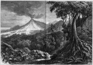 Erupción volcánica, Isla de la Reunión
