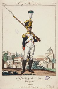 Voltigeur de la Infantería de Línea, Tropas Francesas no. 9 de French School