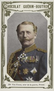 Von Einem, ministro de guerra, Prusia de French School