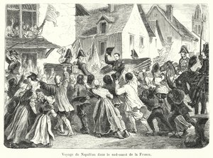 Viaje de Napoleón en el suroeste de Francia de French School