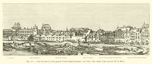 Vista del Louvre y del muelle de l
