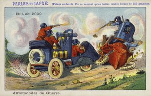 Automóviles de guerra en el año 2000 de French School