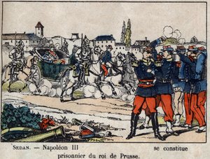 Guerra de 1870 entre Francia y Prusia: La Batalla de Sedan, Emperador Napoleón III (Luis Napoleón Bonaparte) de French School