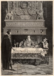 Guerra de Religión bajo el Reinado de Enrique IV - Jean Lemaitre abogado, Charles de Normandía (1554-1610) Duque de Mayenne y el Arzobispo de Lyon (Pierre de Saint Priest d