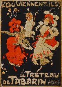 ¿De dónde son? De El Treteau de Tabarin, Pigalle, París de French School