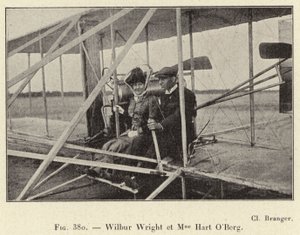Wilbur Wright y Mme Hart O