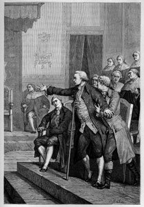 William Pitt el Joven (1759-1806) dirigiéndose a la Cámara de los Comunes