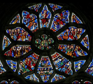 Juicio Final (rosetón - interno) de French School