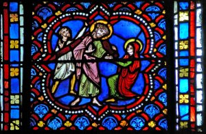 Ventana s2-L el Vía Crucis de French School