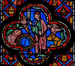 La visión de las cuatro criaturas vivientes y las ruedas dentro de ruedas (Ex I 4 y III 23) de French School