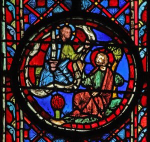 Dios diciendo a Israel que lo destruirá con la espada (Jer XIV 11) de French School